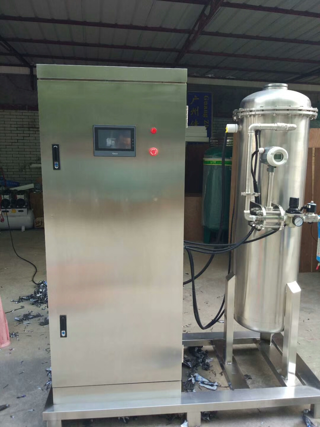 养殖场臭氧发生器的主要应用方法