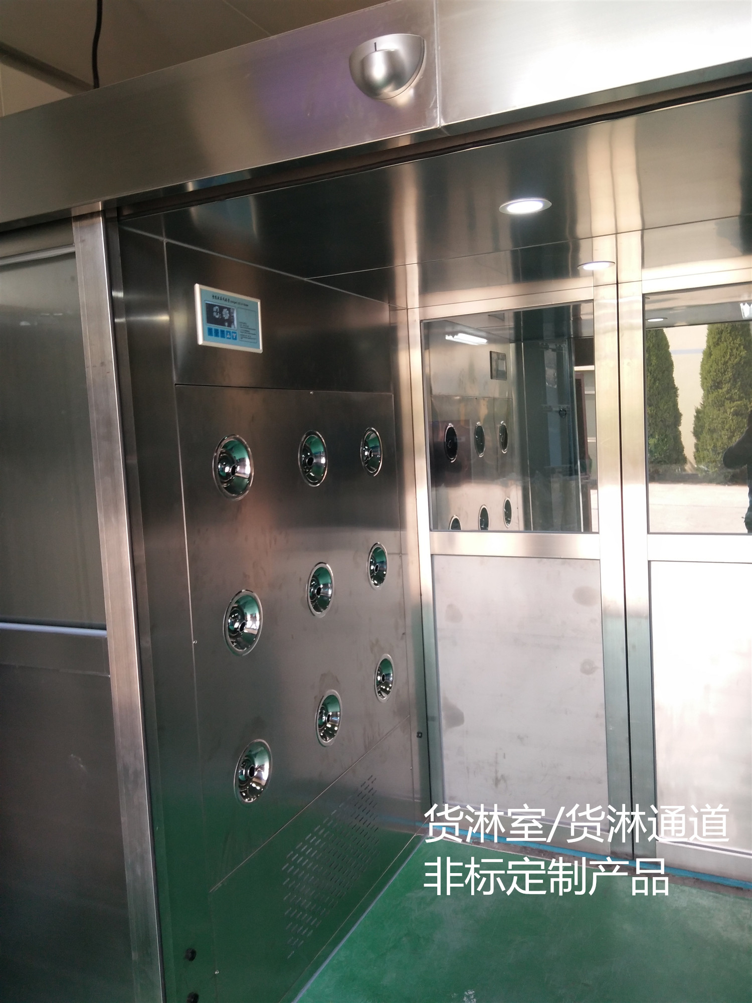 自动门风淋室操作流程